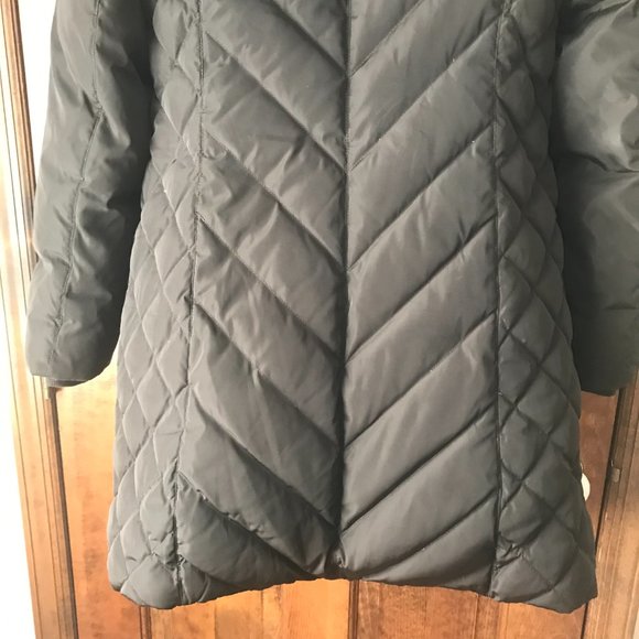 MICHAEL Michael Kors Brown Down Coat w/Detachable Hood Medium - Picture 11 of 14